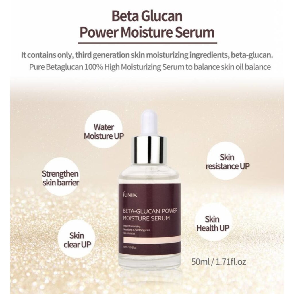 Iunik Beta Glucan Power Moisture Serum