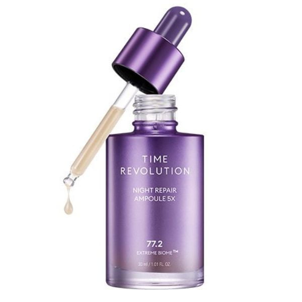 Missha Time Revolution Night Repair Ampoule 5X, 50ml, Ser antirid Missha Time Revolution Night Repair Ampoule 5X, 50ml, Ser antirid