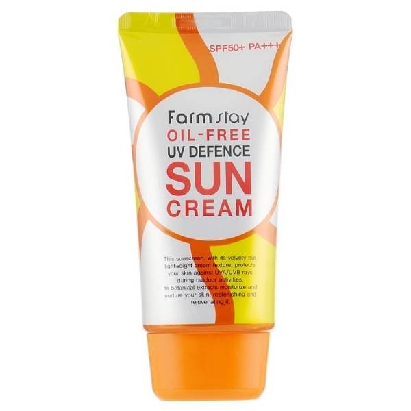 Farmstay Oil Free UV Defence Sun Cream, SPF50+ PA+++, 70ml Farmstay Oil Free UV Defence Sun Cream, SPF50+ PA+++, 70ml