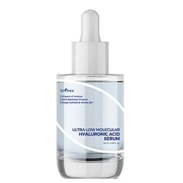 Isntree Ultra Low Molecular Hyaluronic Acid Serum, 50ml Isntree Ultra Low Molecular Hyaluronic Acid Serum, 50ml