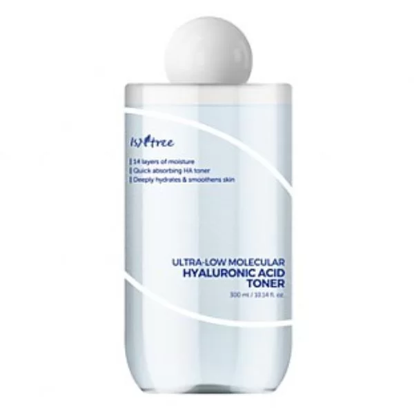 Isntree Ultra Low Molecular Hyaluronic Acid Toner, 300ml Isntree Ultra Low Molecular Hyaluronic Acid Toner, 300ml