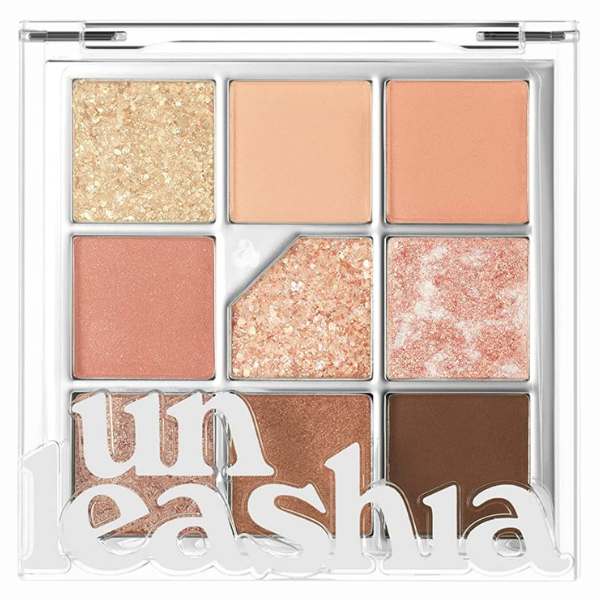 Unleashia Glitterpedia Eye Palette, 03 All of Coral Pink Unleashia Glitterpedia Eye Palette, 03 All of Coral Pink