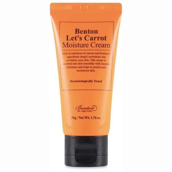 Benton Let's Carrot Moisture Cream, 50g Benton Let's Carrot Moisture Cream, 50g