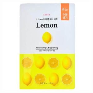  Etude Therapy Mask, Lemon, Masca faciala cu Vitamina C