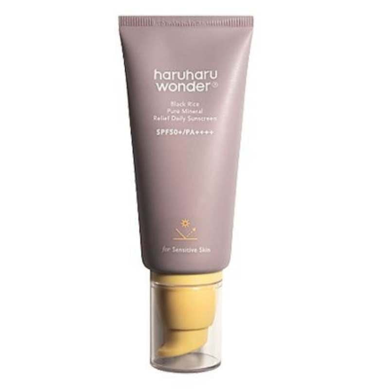 HaruHaru Wonder Black Rice Pure Mineral Relief Daily Sunscreen- 50ml HaruHaru Wonder Black Rice Pure Mineral Relief Daily Sunscreen- 50ml