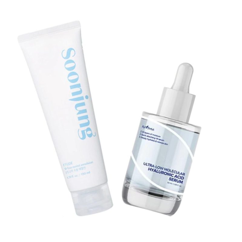 Barrier Rescue Bundle (Etude Soonjung 2x Barrier Cream + Isntree Hyaluronic Acid Serum)-2