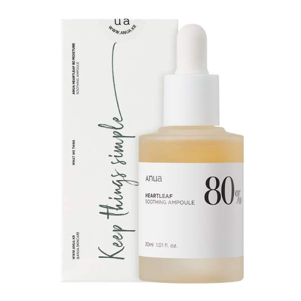 Anua Heartleaf 80% ampoule, 30ml Anua Heartleaf 80% ampoule, 30ml