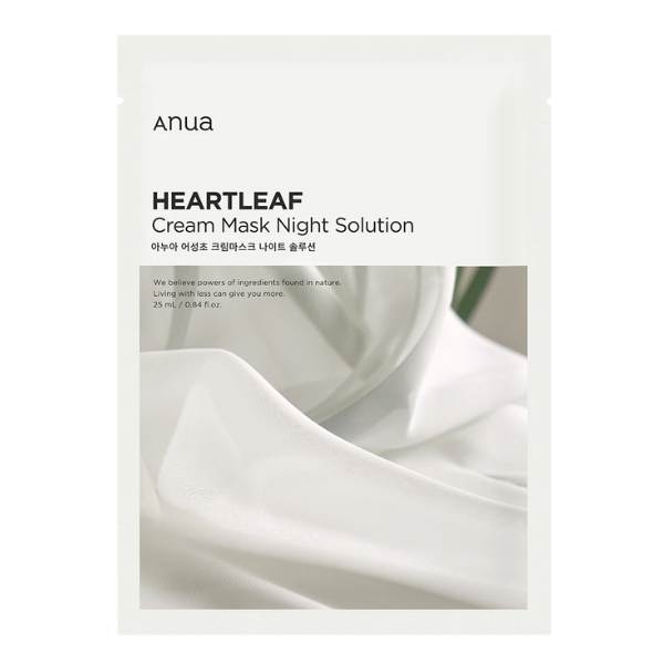 Anua Heartleaf Cream Mask Night Solution Pack Anua Heartleaf Cream Mask Night Solution Pack