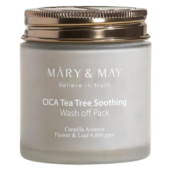 Mary and May Cica Tea Tree Soothing Wash Off Mask Pack-2 Mary and May Cica Tea Tree Soothing Wash Off Mask Pack-2