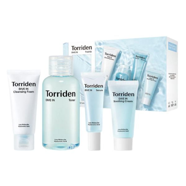 Torriden DIVE-IN Skincare Trial Kit Torriden DIVE-IN Skincare Trial Kit