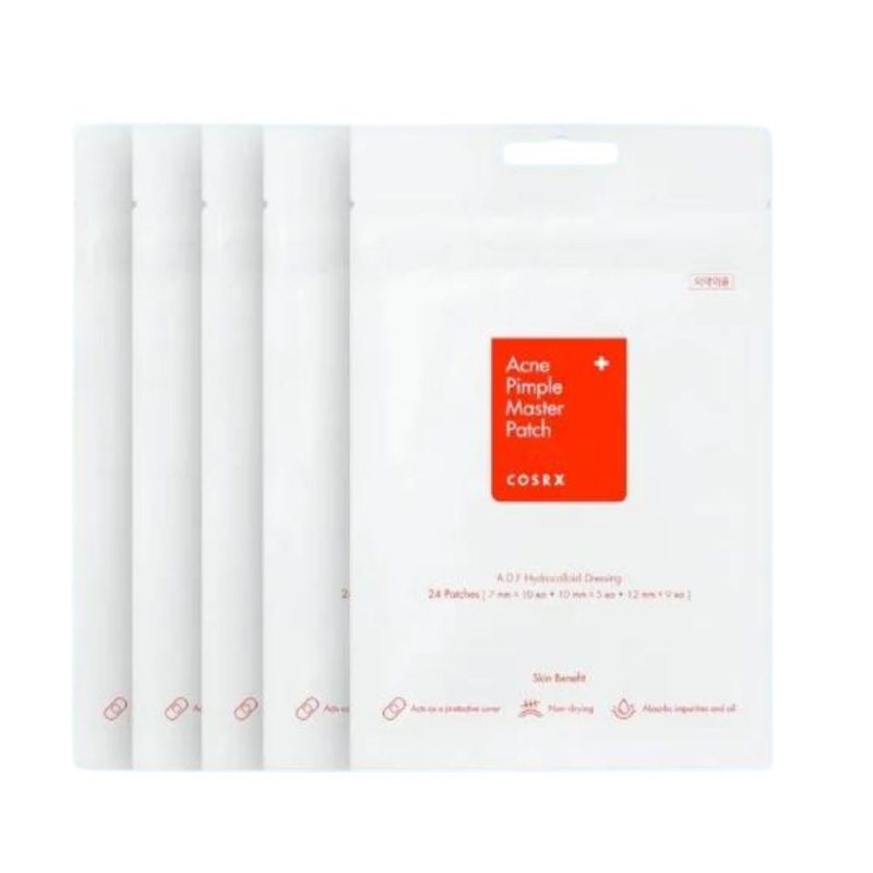 5 x COSRX Acne Pimple Master Patch, (5 folii x 24 plasturi) 5 x COSRX Acne Pimple Master Patch, (5 folii x 24 plasturi)