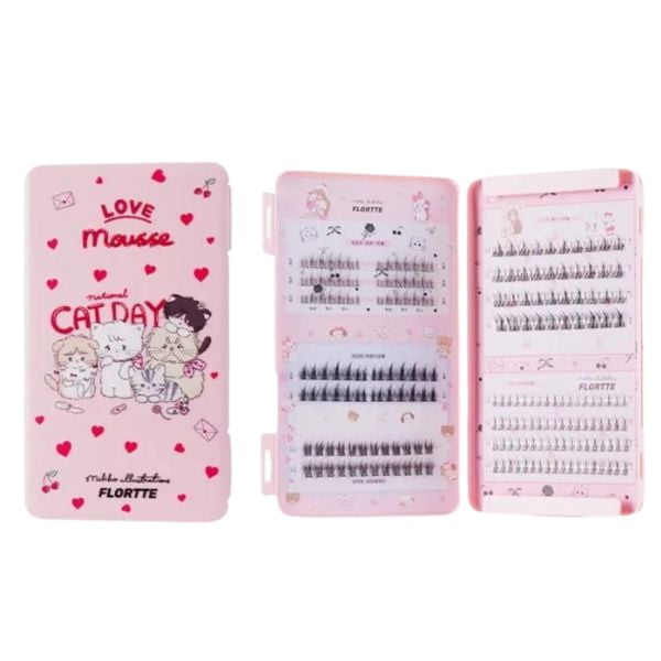 Flortte 5 In 1 False Eyelashes Set Flortte 5 In 1 False Eyelashes Set
