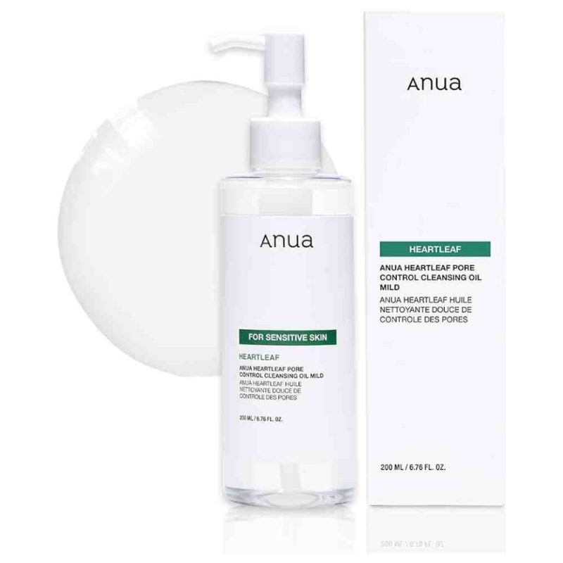 Anua Heartleaf Pore Control Cleansing Oil Mild, 200ml-3 Anua Heartleaf Pore Control Cleansing Oil Mild