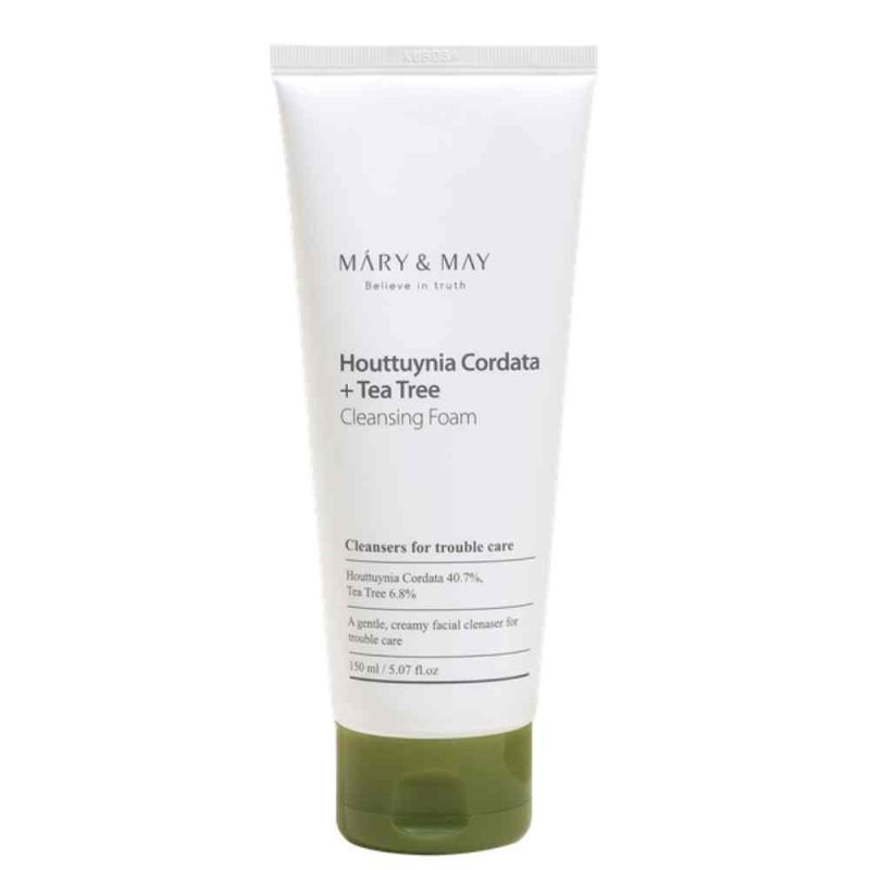 Mary and May Houttuynia Cordata + Tea Tree Cleansing Foam Mary and May Houttuynia Cordata + Tea Tree Cleansing Foam