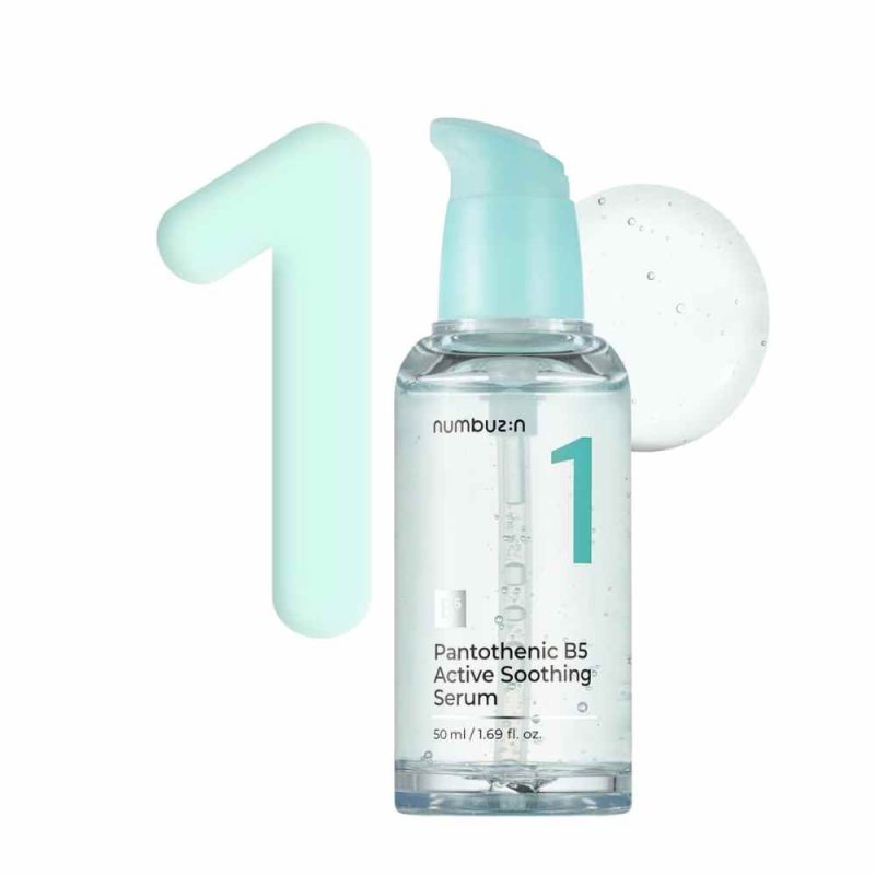 Numbuzin No.1 Pantothenic B5 Active Soothing Serum, 50ml Numbuzin No.1 Pantothenic B5 Active Soothing Serum, 50ml