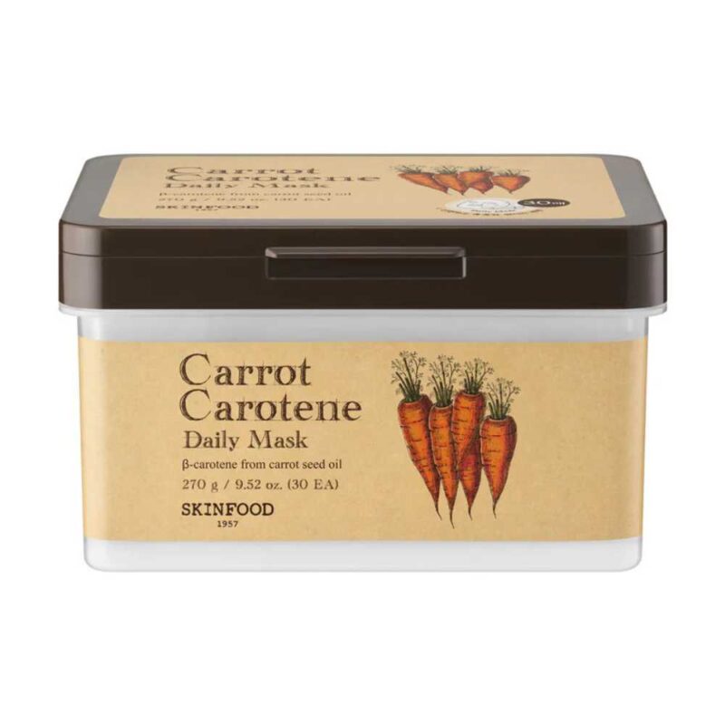 Skinfood Carrot Carotene Daily Mask, 30 sheets - 1 Skinfood Carrot Carotene Daily Mask, 30 sheets - 1