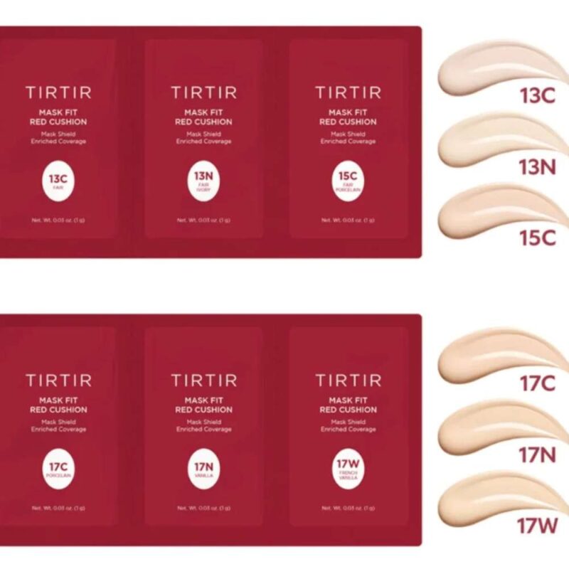 Mostre TirTir Mask Fit Red Cushion (6 culori/set)