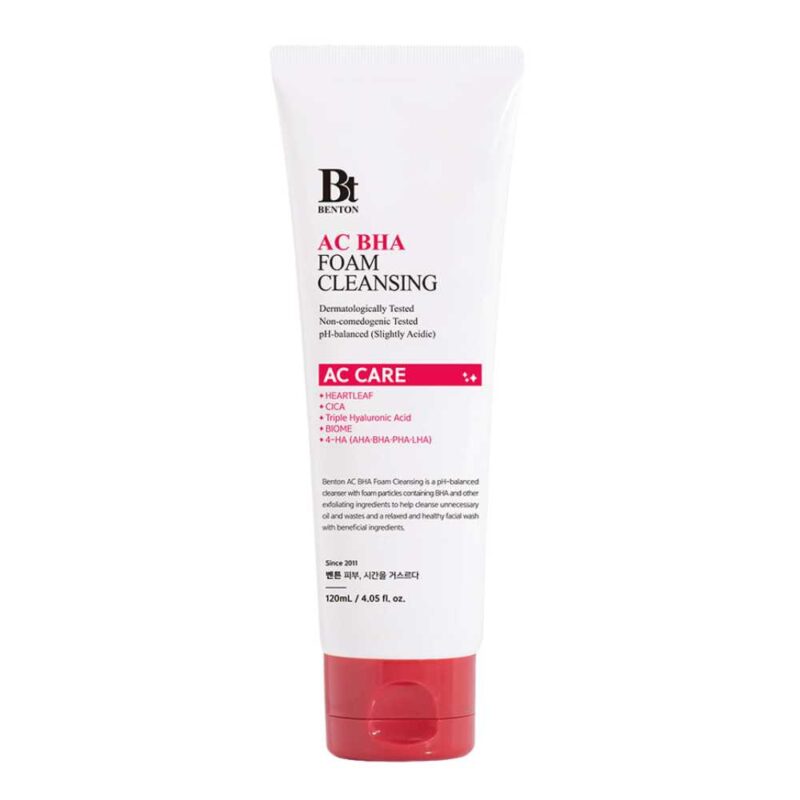 Benton AC BHA Foam Cleansing, 120ml - 1 Benton AC BHA Foam Cleansing, 120ml - 1