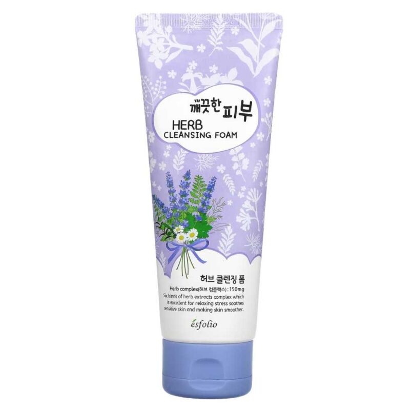 Esfolio Herb Cleansing Foam, 150g - 1