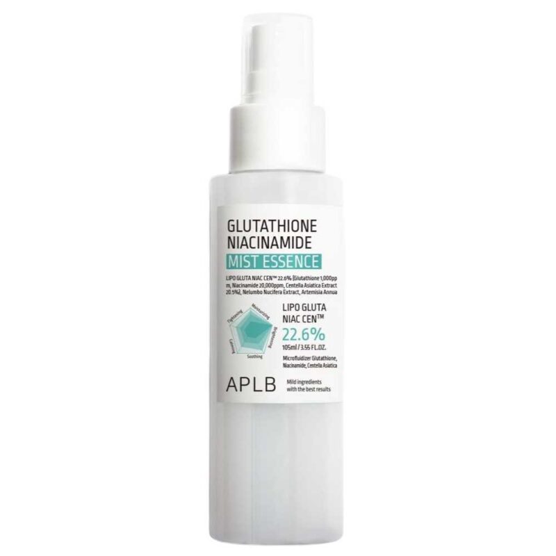 APLB Glutathione Niacinamide Mist Essence, 105ml - 1 APLB Glutathione Niacinamide Mist Essence, 105ml - 1