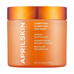 Aprilskin Carrotene Clarifying Vita Pads, 60 pads