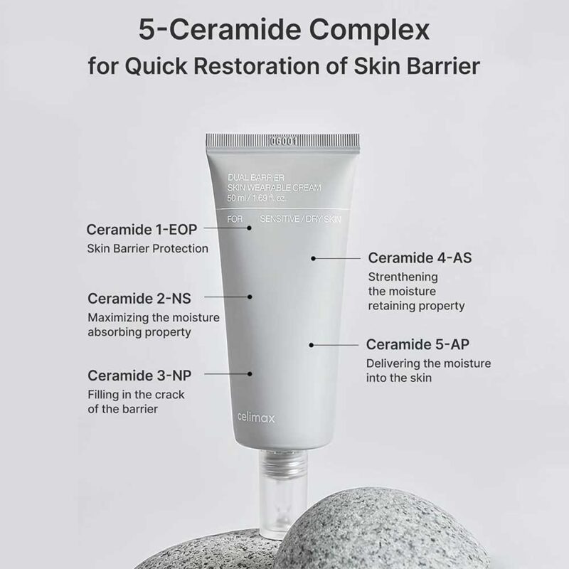 Celimax Dual Barrier Skin Wearable Cream, 50ml - 3