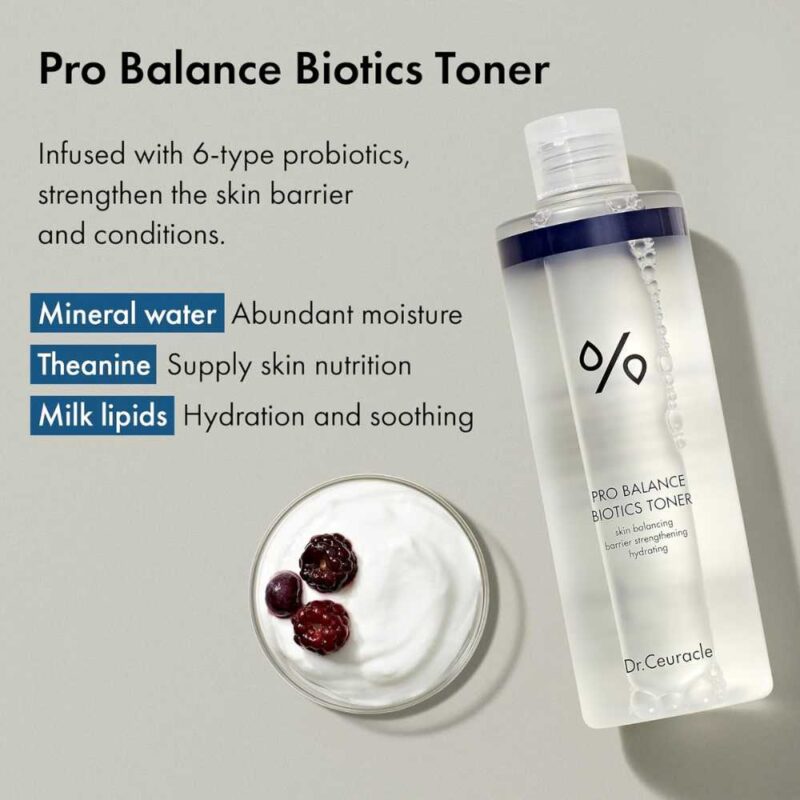 Dr. Ceuracle Pro Balance Biotics Toner, 300ml - 2
