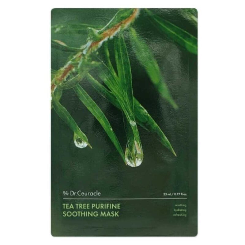 Dr. Ceuracle Tea Tree Purifine Soothing Mask - 1 Dr. Ceuracle Tea Tree Purifine Soothing Mask - 1