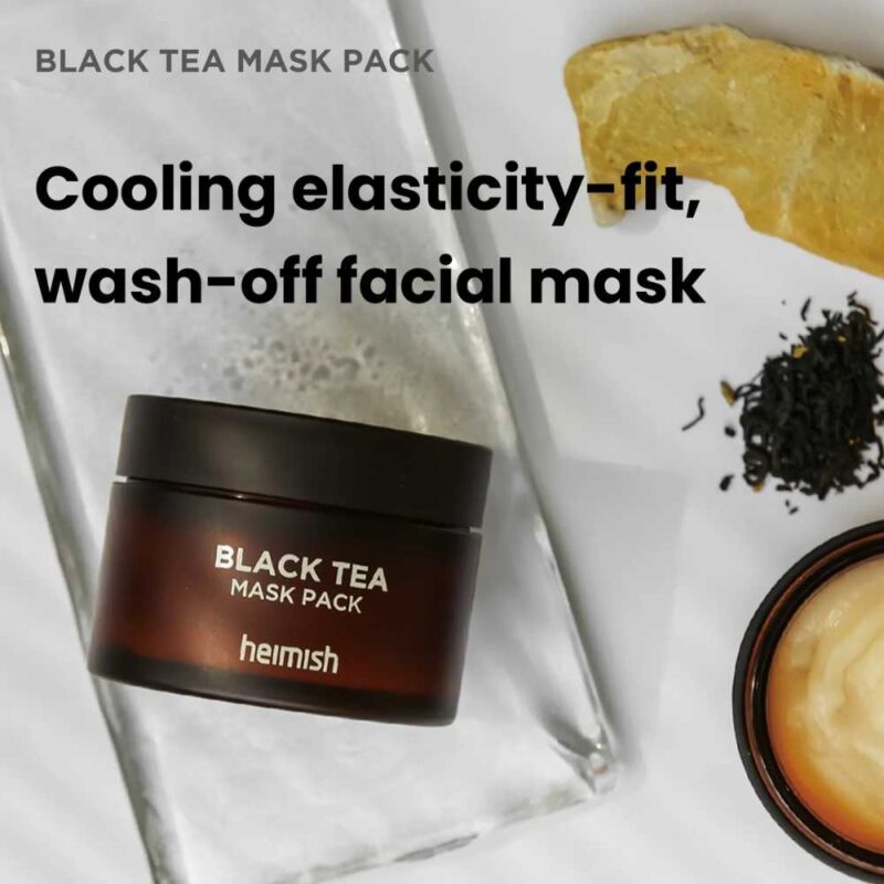 Heimish Black Tea Mask Pack, 110ml - 2
