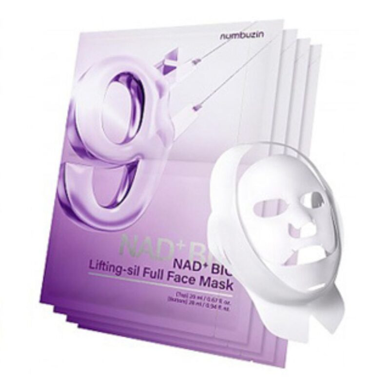 Numbuzin No.9 NAD Bio Lifting Full Cover Facial Mask Set