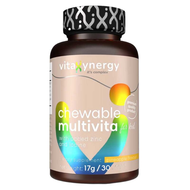 Vitaxynergy Multivita pentru Copii, 30 tablete masticabile - 1 Vitaxynergy Multivita pentru Copii, 30 tablete masticabile