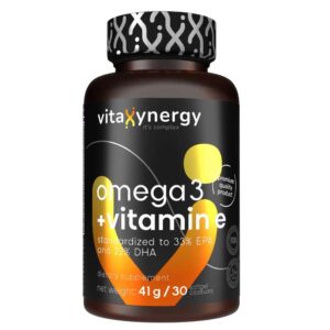 Vitaxynergy Omega3 + Vitamina E, 30 capsule moi