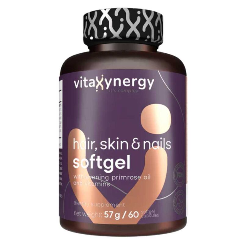 Vitaxynergy Par, Piele si Unghii, 60 capsule moi - 1