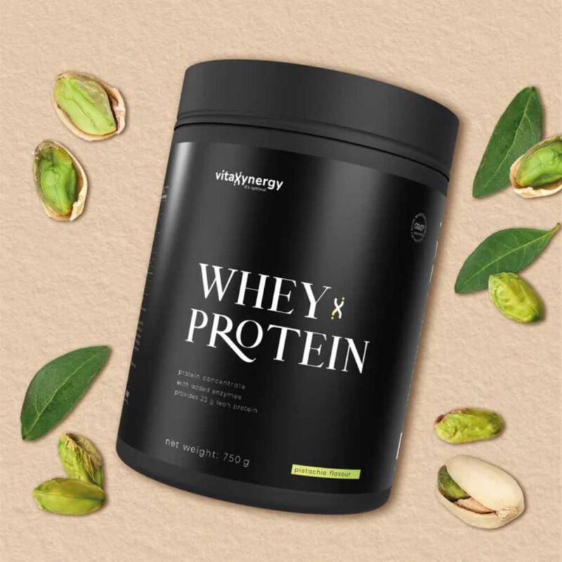 Vitaxynergy Pudra Proteica din Zer, 750g - Zmeura si Iaurt - 21