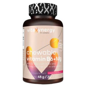 Vitaxynergy Vitamina B6 + Mg, 30 tablete masticabile