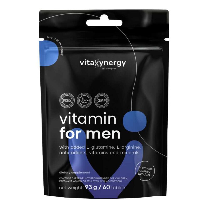 Vitaxynergy Vitamine pentru Barbati, 60 tablete - 1 Vitaxynergy Vitamine pentru Barbati, 60 tablete