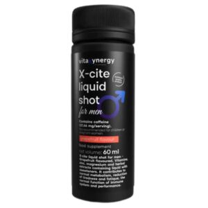 Vitaxynergy X-Cite Shot pentru Barbati, 12x60ml - 1