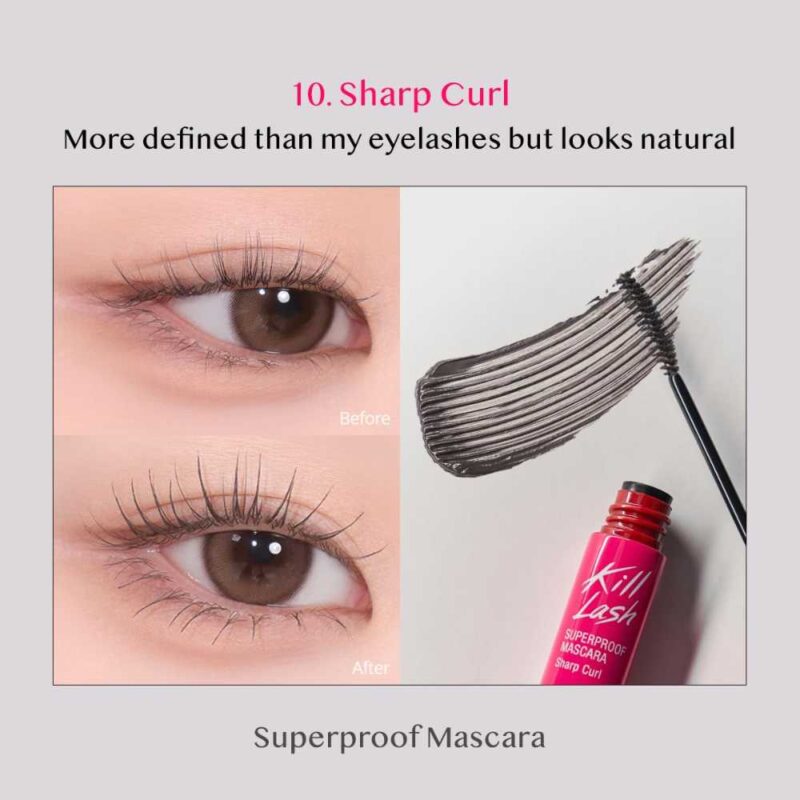 Clio Kill Lash Superproof Mascara 10 Sharp Curl, 7g - 2