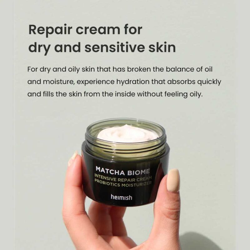 Heimish Matcha Biome Intensive Repair Cream, 50ml - 5