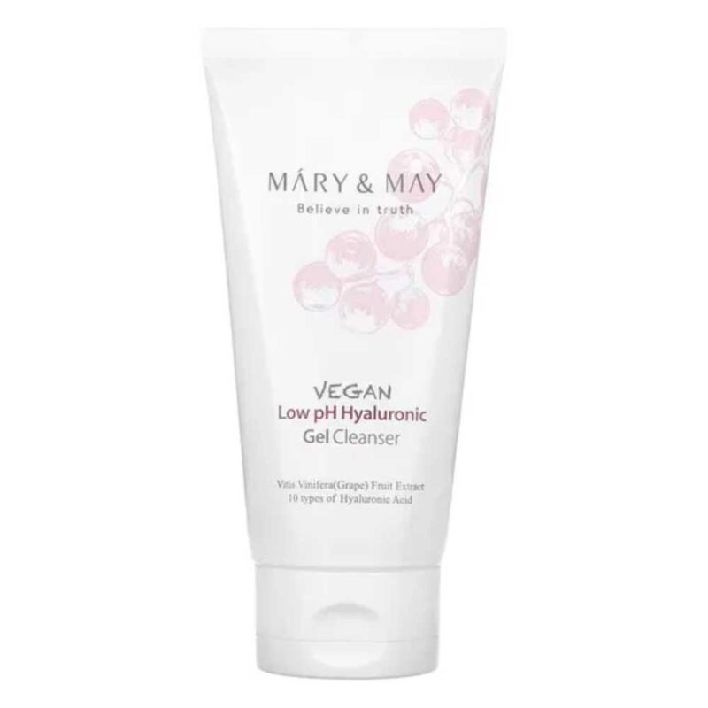 Mary and May Vegan Low pH Hyaluronic Gel Cleanser, 150ml - 1 Mary and May Vegan Low pH Hyaluronic Gel Cleanser, 150ml - 1