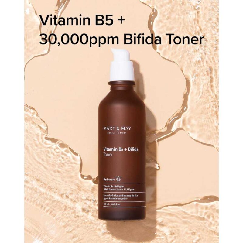 Mary and May Vitamin B5 + Bifida Toner, 120ml - 2