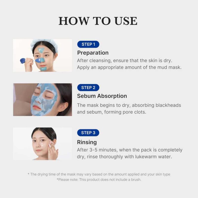 Medicube Zero Pore Blackhead Mud Mask, 100g - 5