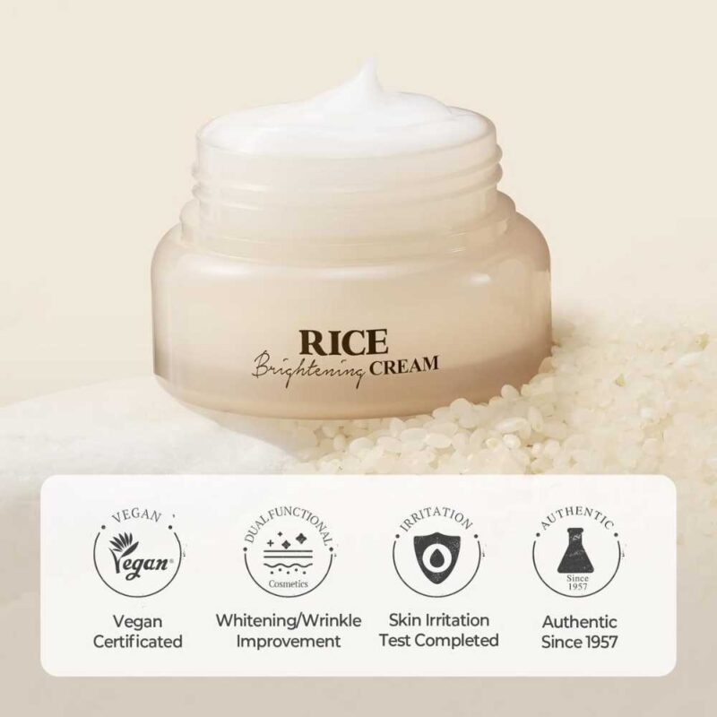 Skinfood Rice Brightening Cream, 60ml - 7