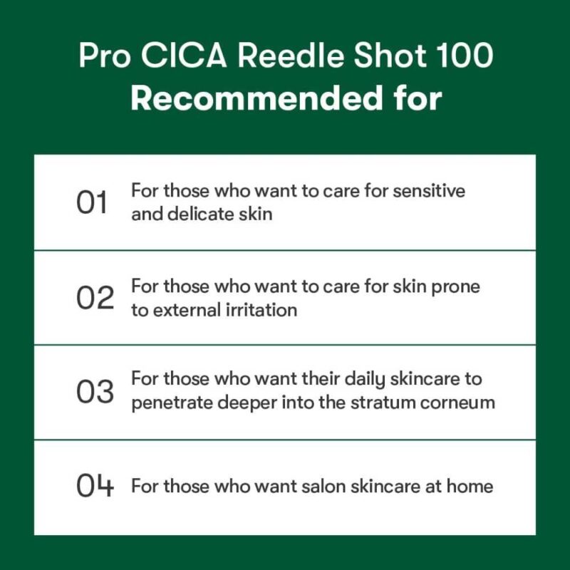VT Cosmetics Pro Cica Reedle Shot 100, 50ml - 5
