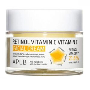 APLB Retinol Vitamin C Vitamin E Facial Cream, 55ml