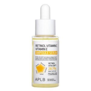 APLB Retinol Vitamin C Vitamin E Ampoule Serum, 40ml