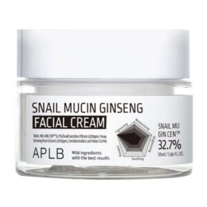APLB Snail Mucin Ginseng Facial Cream, 55ml