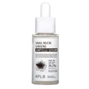APLB Snail Mucin Ginseng Ampoule Serum, 40ml