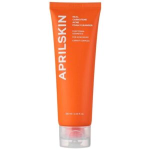 Aprilskin Real Carrotene Acne Foam Cleanser, 120ml