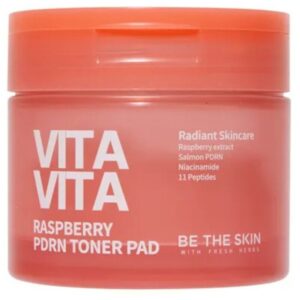 Be The Skin Vitavita Raspberry PDRN Toner Pad, 60pads